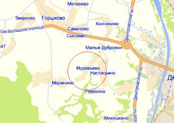 дер. Муравьево на карте дер. Муравьево на карте